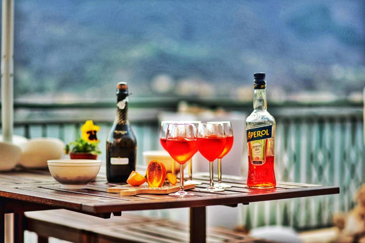 La Terrazza Sul Lago Turano Castel di Tora Bagian luar foto